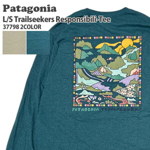 KiE{ۏ Vi p^SjA Patagonia Long-Sleeved Trailseekers Responsibili Tee OX[u gCV[J[Y X|VreB[ TVc 37798 Y fB[X AEghA L