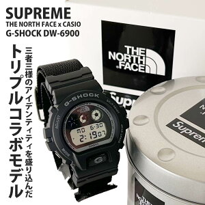 �y���i�������܂����z �V�i �V���v���[�� SUPREME x �U �m�[�X�t�F�C�X THE NORTH FACE x �J�V�I CASIO G-SHOCK DW-6900 G�V���b�N �W�[�V���b�N �r���v �f�W�^���E�H�b�` �����Y ���f�B�[�X �g���v���l�[