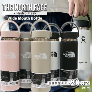 KiE{ۏ Vi UEm[XtFCX THE NORTH FACE x nChtXN Hydro Flask X܌ 20oz Wide Mouth Bottle 2 ^fM\ ۗ ۉ XeX{g e591ml d340g  ^u[ 