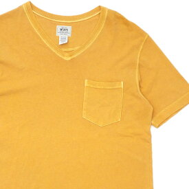 【数量限定特別価格】 ダブルタップス WTAPS 14AW BLANK SS V TEE Tシャツ MUSTARD マスタード メンズ Sサイズ 【中古】 2014AW 334000191038 (半袖Tシャツ) (W)TAPS