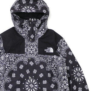 yD]ɂԉ ʌʉiz Vv[ Supreme x UEm[XtFCX THE NORTH FACE 14FW Bandana Mountain Parka Jacket o_i yCY[ BLACK Y LTCY 2014FW 130002921051