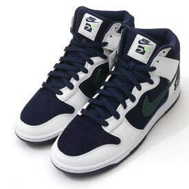 正規品・本物保証 新品 ナイキ NIKE DUNK HI PREMIUM EMB ダンクハイ DH0953-400 COLLEGE NAVY/NOBLE GREEN 27.5cm 191016115290 (フットウェア) CE02