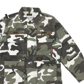 【数量限定特別価格】 ダブルタップス WTAPS 16SS JUNGLE LS 02 SHIRT ジャングルシャツ URBAN CAMO 161GWDT-SHM01 メンズ Sサイズ 【中古】 2016SS (TOPS)