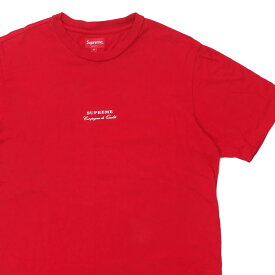 正規品・本物保証 シュプリーム Supreme 19SS Qualite Tee Tシャツ RED レッド メンズ Sサイズ 【中古】 2019SS (半袖Tシャツ) CE02