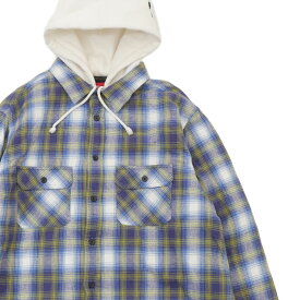 正規品・本物保証 シュプリーム SUPREME 21FW Hooded Flannel Zip Up Shirt フランネルシャツ フード付き メンズ【中古】2021FW (TOPS)