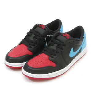KiE{ۏ Vi iCL NIKE WMNS AIR JORDAN 1 RETRO LOW OG GAW[_1 [ CZ0775-046 BLACK/DK POWDER BLUE-GYM RED Y 28.5cm (tbgEFA)
