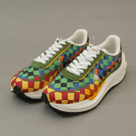 新品 ナイキ NIKE x サカイ sacai x ジャン＝ポール・ゴルチエ Jean-Paul Gaultier LDVAPORWAFFLE MIX/SACAI LOW DR5209-300 GREEN GUSTO メンズ 28.5cm (フットウェア)