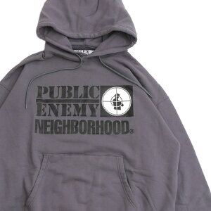 KiE{ۏ Vi lCo[tbh NEIGHBORHOOD 23AW NHXPUBLIC ENEMY.SWEATPARKA LS XEFbgp[J[ 232UWNH-CSM01 GRAY Y LTCY 2023AW (SWT/HOODY)
