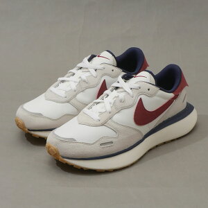KiE{ۏ Vi iCL NIKE WMNS PHOENIX WAFFLE tFjbNX bt FZ3600-072 LIGHT BONE/TEAM RED-SAIL Y 29.0cm (tbgEFA)
