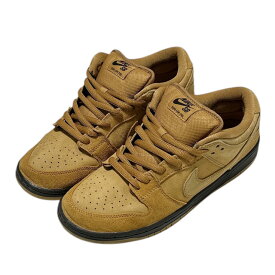 正規品・本物保証 ナイキ NIKE SB DUNK LOW PRO エスビー ダンクロー スケートボード BQ6817-204 FLAX/FLAX メンズ 28.0cm【中古】 (フットウェア)