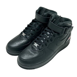 KiE{ۏ Vi Vv[ SUPREME x iCL NIKE AIR FORCE 1 MID SP GAtH[X1 FZ8784-001 BLACK/BLACK-BLACK Y 27.5cm (tbgEFA)