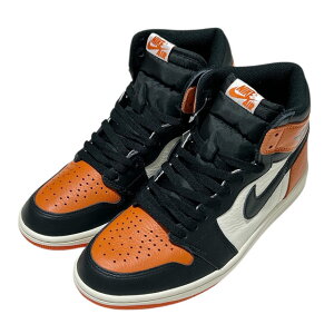 KiE{ۏ Vi iCL NIKE AIR JORDAN 1 RETRO HIGH OG GAW[_1 DZ5485-008 BLACK/BLACK-SAIL STARFISH Y 26.5cm (tbgEFA)