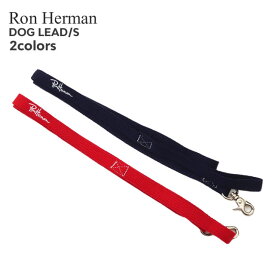 正規品・本物保証 新品 ロンハーマン Ron Herman DOG LEAD リード S GEORGE ジョージ 別注 直営店限定 ブランド ロゴ 刺繍 オシャレ スタイリッシュ 愛犬 愛犬家 ハーネス セット 犬具 ペットグッズ ペット用品 散歩 お出かけ 小型犬 中型犬 大型犬 犬 プレゼント ギフト