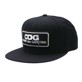 【月間優良ショップ7度受賞】 CDG シーディージー CDG LOGO SNAPBACK CAP キャップ BLACK 265001081011 【新品】 コムデギャルソン COMME des GARCONS ETN121