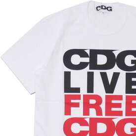 【月間優良ショップ7度受賞】 CDG シーディージー C.L.F.C.C. TEE Tシャツ WHITE 200007944040 【新品】 コムデギャルソン COMME des GARCONS