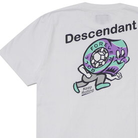 【数量限定特別価格】 DESCENDANT ディセンダント Kid bearing CREW NECK SS Tシャツ 182ATDSCSM31 WHITE 200007969510 【新品】
