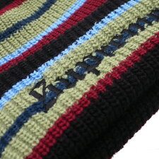 SUPREME(シュプリーム)BrightStripeBeanie(ビーニー)BLACK418-000402-011+【新品】