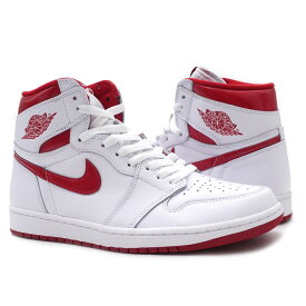 【月間優良ショップ7度受賞】 ナイキ NIKE AIR JORDAN 1 RETRO HIGH OG エアジョーダン WHITE/VARSITY RED 555088-103 【新品】 191012903300