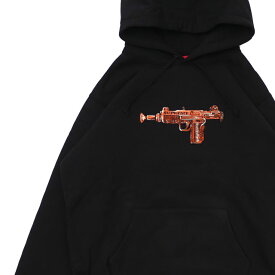 【月間優良ショップ7度受賞】 新品 シュプリーム SUPREME Toy Uzi Hooded Sweatshirt パーカー BLACK ブラック 黒 メンズ 418000815051