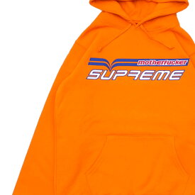 【月間優良ショップ7度受賞】 新品 シュプリーム SUPREME Motherfucker Hooded Sweatshirt パーカー ORANGE オレンジ メンズ 418000828048