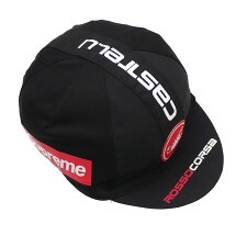 新品シュプリームSUPREME19SSCastelliCyclingCapサイクリングキャップBLACKブラック黒メンズレディース2019SS新作