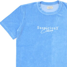 【数量限定特別価格】 新品 サスピシアス アントワープ SuspiciouS Antwerp The Vintage Towel T-Shirt パイル Tシャツ BLUE