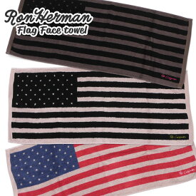 【月間優良ショップ7度受賞】 新品 ロンハーマン Ron Herman Flag Face towel 星条旗 フェイス タオル メンズ レディース