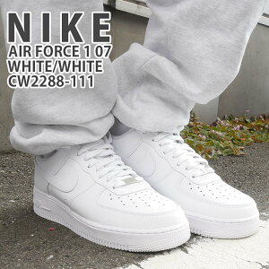 yԗDǃVbv 8x܁z Vi iCL NIKE AIR FORCE 1 07 GAtH[X1 GAtH[X WHITE/WHITE zCg  CW2288-111 Y AF1 [Jbg