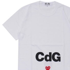 【月間優良ショップ7度受賞】 新品 プレイ コムデギャルソン PLAY COMME des GARCONS x シーディージー CDG MENS Cdg x Play T-Shirt Tシャツ WHITE ホワイト 白 メンズ ETN122