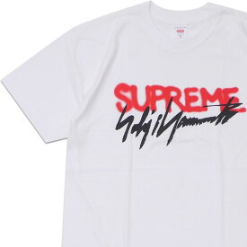 【月間優良ショップ7度受賞】 新品 シュプリーム SUPREME x ヨウジヤマモト Yohji Yamamoto Logo Tee Tシャツ WHITE ホワイト 白 メンズ