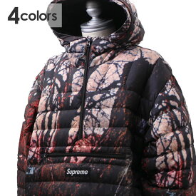 【月間優良ショップ 8度受賞】 新品 シュプリーム SUPREME Micro Down Half Zip Hooded Pullover ダウンジャケット メンズ