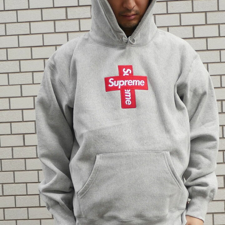 シュプリーム ボックスロゴ パーカー グレー（楽天市場】SUPREME  