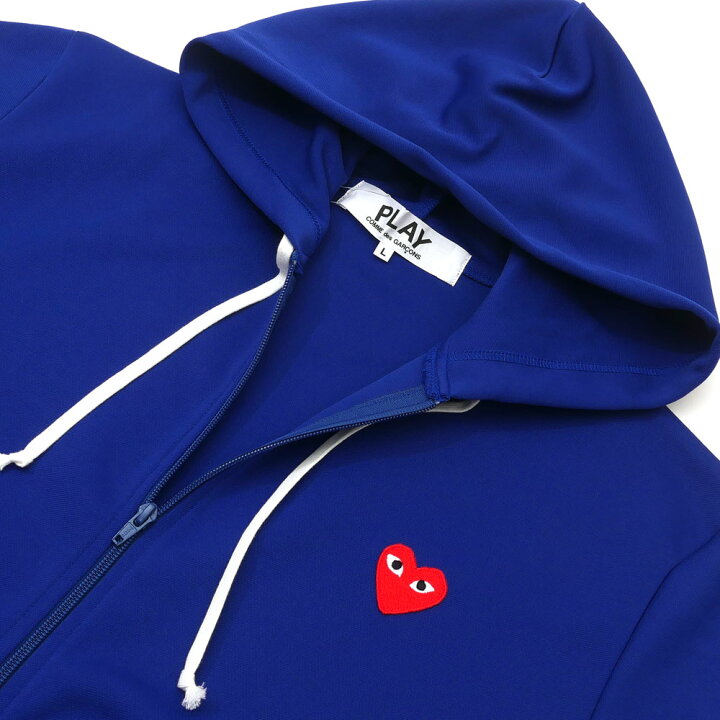 コム・デ・ギャルソン メンズ パーカー・スウェット アウター Heart-applique Jersey Jacket トップス | colegiodeenfermeros.org.ar
