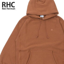 【数量限定特別価格】 レディースサイズ 新品 ロンハーマン RHC Ron Herman x チャンピオン Champion Reverse Weave Hooded Sweat Shirt パーカー BROWN ブラウン 茶 レディース
