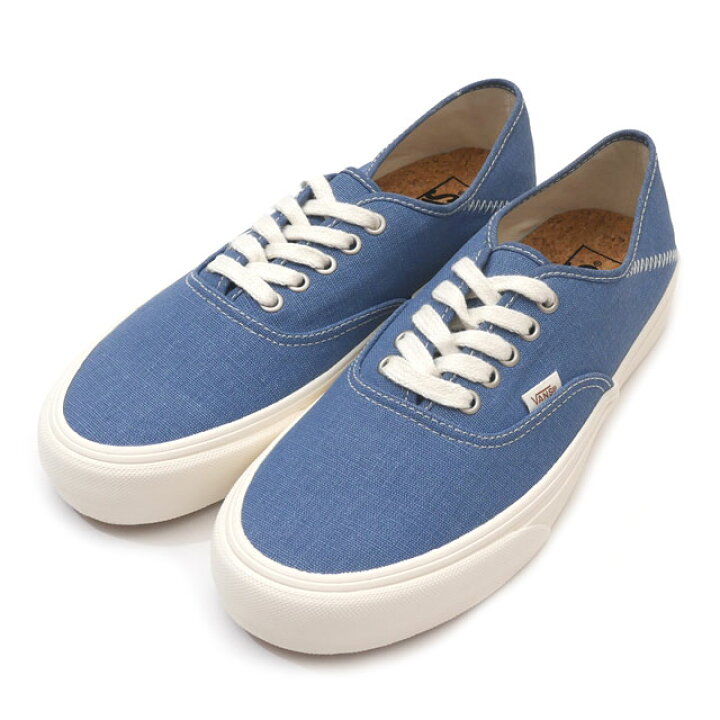 楽天市場 22年3月4月度 2ヶ月連続月間優良ショップ受賞 新品 ロンハーマン Ron Herman X バンズ Vans Eco Theory Authentic Sf オーセンティック Eco Theory Moonlight Bl ブルー メンズ 新作 39ショップ Cliff Edge