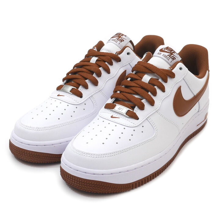 楽天市場 22年3月4月度 2ヶ月連続月間優良ショップ受賞 新品 ナイキ Nike Air Force 1 07 エアフォース1 White Pecan White Dh7561 100 メンズ レディース 新作 39ショップ Cliff Edge