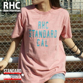 【月間優良ショップ7度受賞】 新品 ロンハーマン RHC Ron Herman x スタンダードカリフォルニア STANDARD CALIFORNIA SD RHC Logo Tee Tシャツ RED レッド 赤 メンズ 新作