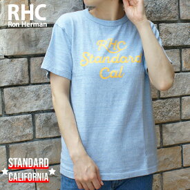 【月間優良ショップ7度受賞】 新品 ロンハーマン RHC Ron Herman x スタンダードカリフォルニア STANDARD CALIFORNIA SD RHC Logo Tee Tシャツ BLUE ブルー 青 メンズ 新作