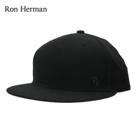 【月間優良ショップ7度受賞】 新品 ロンハーマン Ron Herman Twill Logo Cap キャップ BLACK ブラック 黒 メンズ レディース 新作