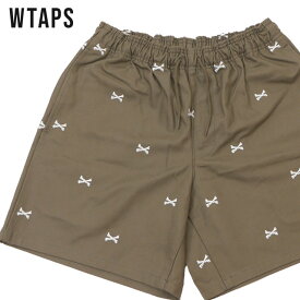 【数量限定特別価格】 新品 ダブルタップス WTAPS SEAGULL 03 SHORTS ショーツ GREIGE グレージュ メンズ 新作 221TQDT-PTM06 (W)TAPS