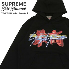 【月間優良ショップ7度受賞】 新品 シュプリーム SUPREME x ヨウジヤマモト Yohji Yamamoto TEKKEN Hooded Sweatshirt スウェット フーディー BLACK メンズ 新品