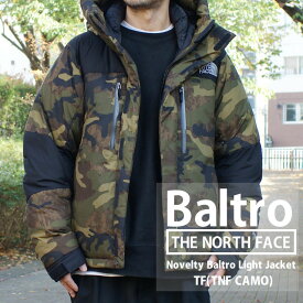 【月間優良ショップ7度受賞】 新品 ザ・ノースフェイス THE NORTH FACE NOVELTY BALTRO LIGHT JACKET ノベルティ バルトロ ライト ジャケット ダウン TF(TNF CAMO) カモ 迷彩 ND92341 ND92241 メンズ レディース アウター ゴアテックス 防風 防寒