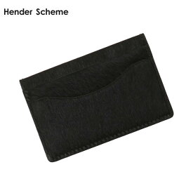 【数量限定特別価格】 新品 エンダースキーマ Hender Scheme Hairy Cardholder カードケース BLACK ブラック 黒 メンズ レディース 新作