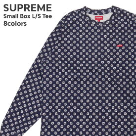 【月間優良ショップ7度受賞】 新品 シュプリーム SUPREME Small Box L/S Tee ボックスロゴ 長袖Tシャツ メンズ レディース 新作