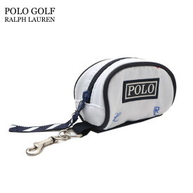 【月間優良ショップ7度受賞】 新品 ポロ ラルフローレン POLO RALPH LAUREN RLY103A Ball Pouch ボールポーチ ケース WHITE ホワイト 白 POLO GOLF ポロゴルフ メンズ レディース