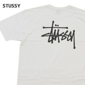 【月間優良ショップ7度受賞】 新品 ステューシー STUSSY BASIC STUSSY TEE Tシャツ WHITE ホワイト 白 メンズ 新作