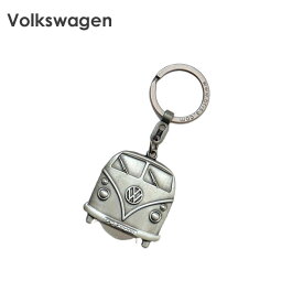 【月間優良ショップ7度受賞】 新品 フォルクスワーゲン Volkswagen VW Collection T1 BUS ビンテージ キーリング キーホルダー SILVER シルバー 銀 メンズ レディース BUKH21 JTZ-T