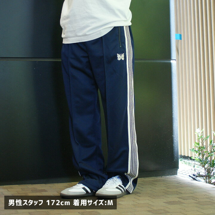 needles トラックパンツ ネイビー M 