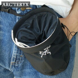 【月間優良ショップ7度受賞】 新品 アークテリクス ARC'TERYX lon Chalk Bag Large アイオン チョークバッグ ポーチ BLACK ブラック X000007044