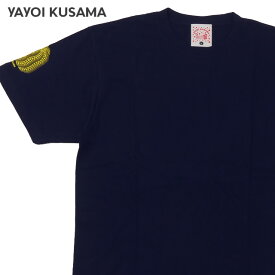 【月間優良ショップ7度受賞】 新品 YAYOI KUSAMA ヤヨイ クサマ 草間彌生 Tシャツ 南瓜 NAVY ネイビー メンズ レディース 新作 ETI088